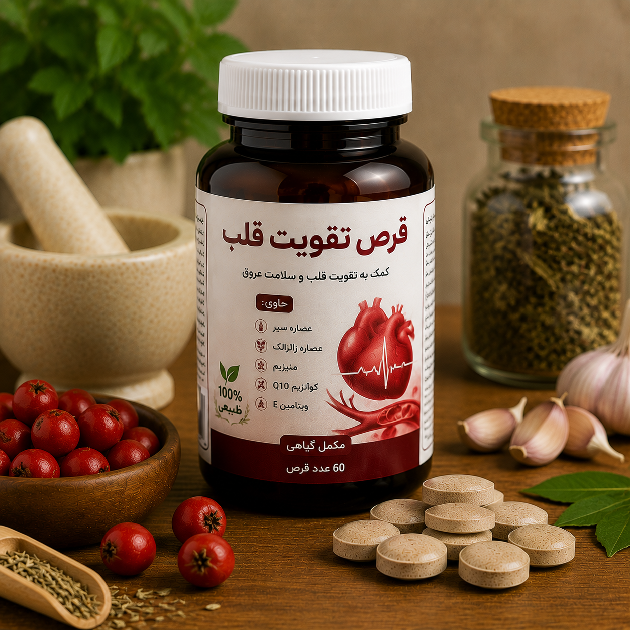 قرص تقویت قلب